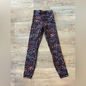 Lululemon colorful floral align leggings